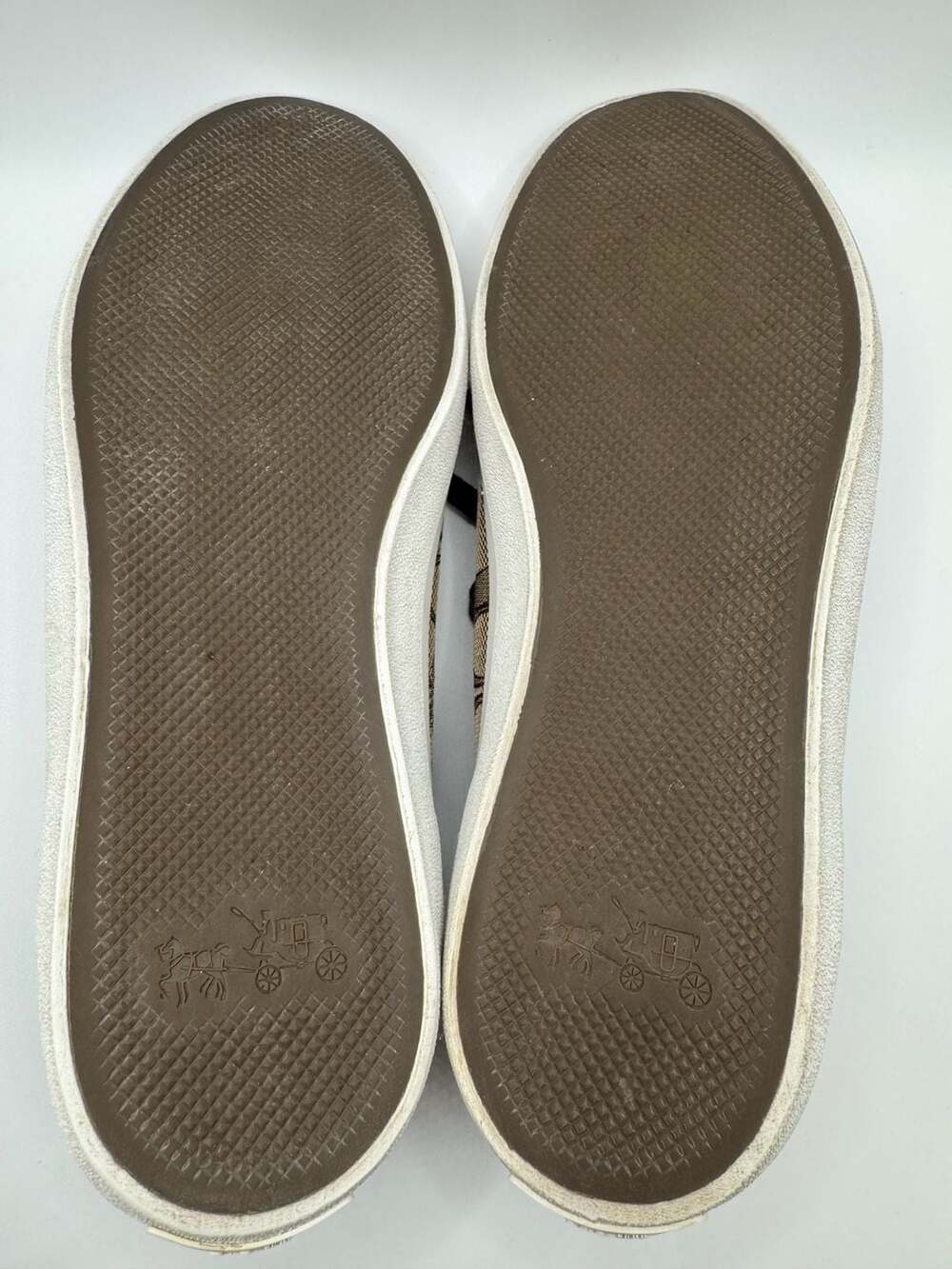 Coach Empire Signature Canvas Low Top Sneakers 9 - Picture 9 of 10